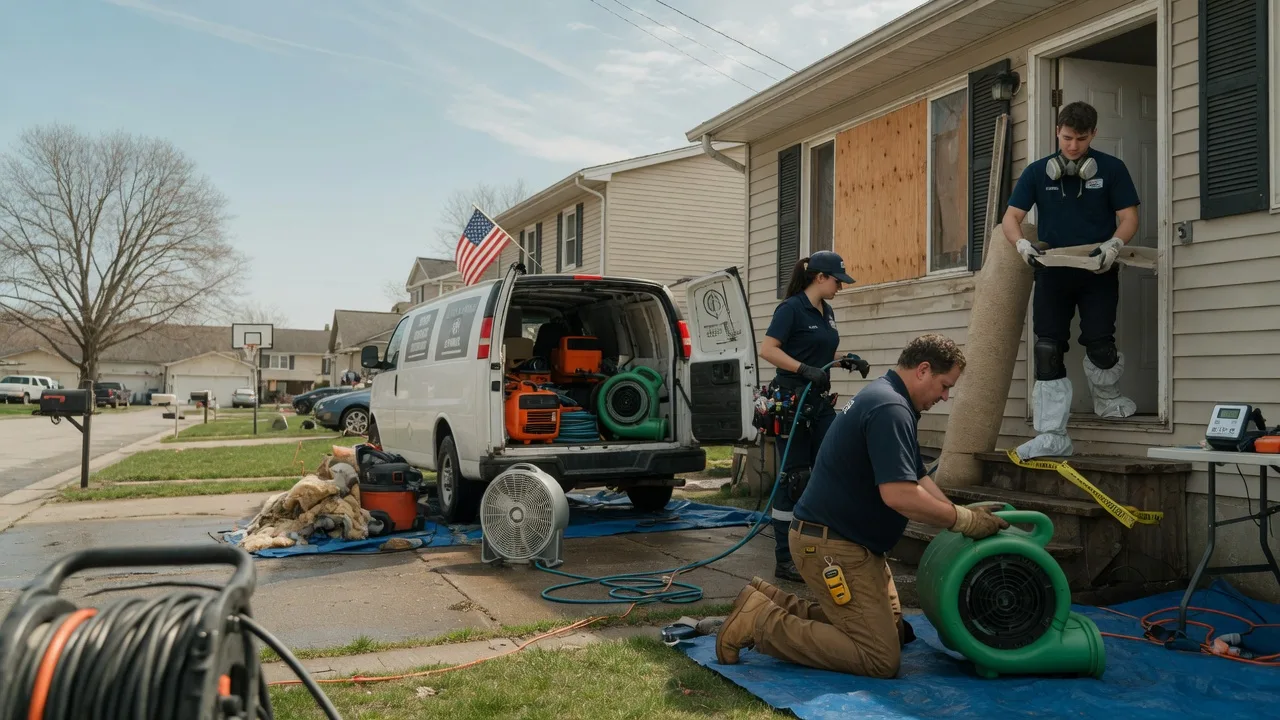 Water Damage Restoration in Cornell, MI near me